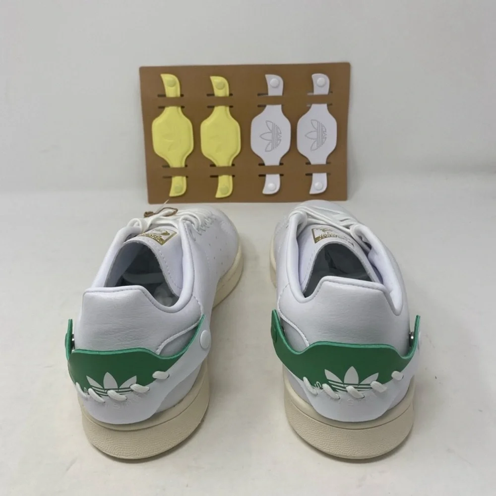 adidas Originals Stan Smith Xtra Women 8.5 Cloud White & Off White & straps NEW